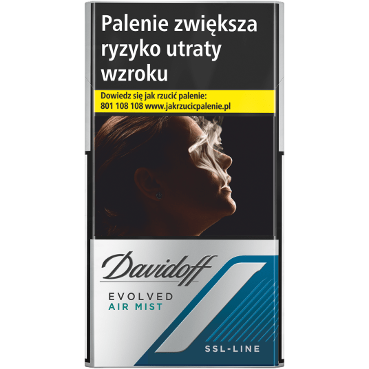 Pap. DAVIDOFF AIR MIST TUB <23.50> !STARA CENA! -zdjęcie numer 1
