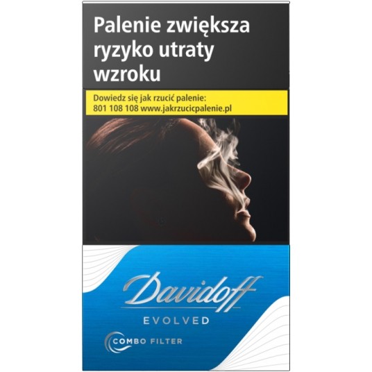 Pap. Davidoff Evolved Blue 100 <22.99> -zdjęcie numer 1