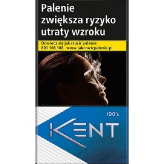 Pap. Kent BLUE 100 <21.99> !STARA CENA! -zdjęcie numer 1