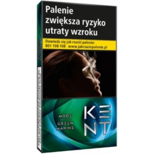 Pap. Kent GREEN MARINE Super Slim <21.99> -zdjęcie numer 1