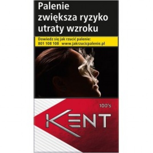 Pap. Kent RED 100 <21.99> -zdjęcie numer 1