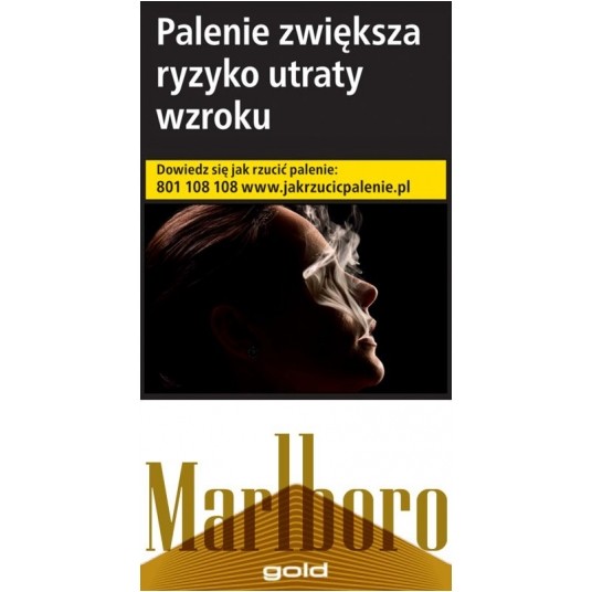 Pap. Marlboro Gold 100's <22.99> STARA CENA -zdjęcie numer 1