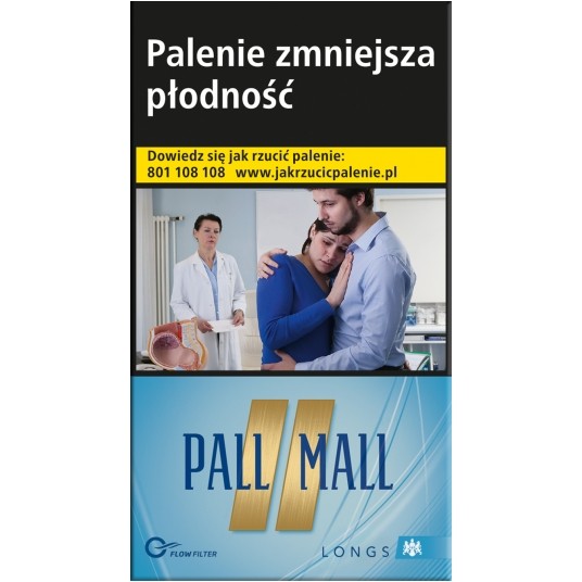 Pap. Pall Mall Bright Blue Superslims <25.50> !NOW -zdjęcie numer 1