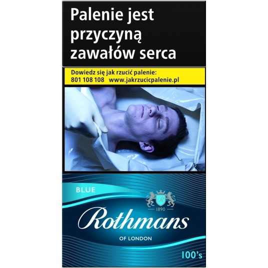 Pap. Rothmans Blue 100 <22.99> -zdjęcie numer 1