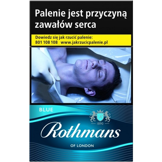 Pap. Rothmans Blue <23.50> !STARA CENA! -zdjęcie numer 1