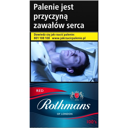 Pap. Rothmans Red 100 <24.99> -zdjęcie numer 1