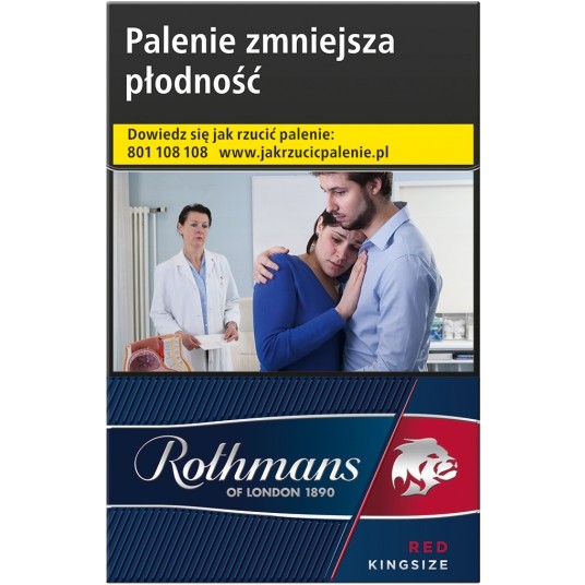 Pap. Rothmans Red <25.50> !NOWA CENA! -zdjęcie numer 1
