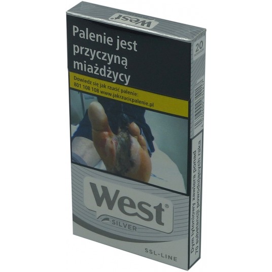 Pap. West Silver Superslims <25.50>STARA CENA -zdjęcie numer 1