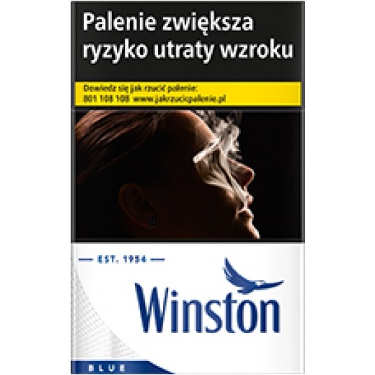 Pap. WINSTON BLUE KS <25.50> NOWA CENA -zdjęcie numer 1