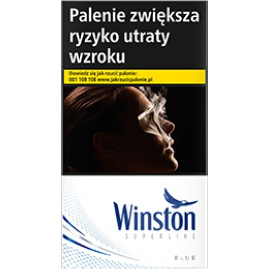 Pap. WINSTON BLUE Superslim <23.50> STARA CENA -zdjęcie numer 1