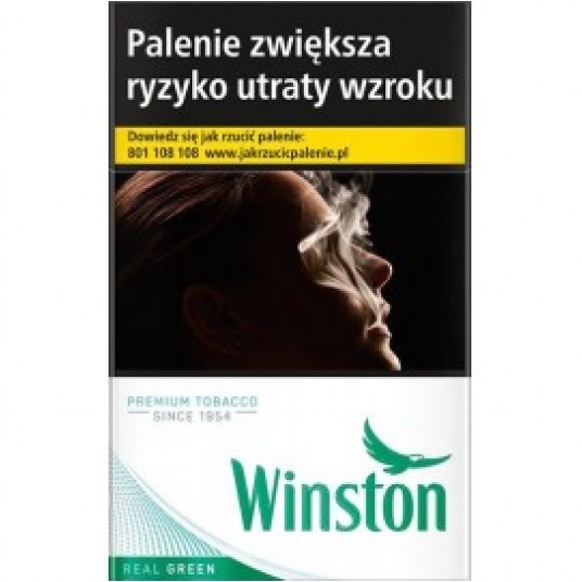 Pap. WINSTON Green KS <25.50> -zdjęcie numer 1