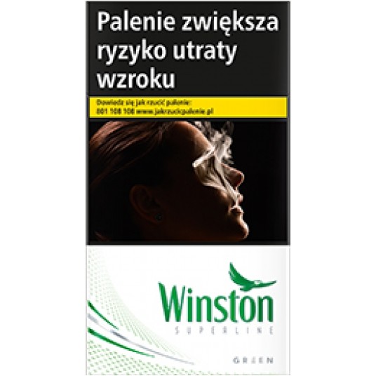 Pap. WINSTON GREEN Superslim <23.50>STARA CENA -zdjęcie numer 1