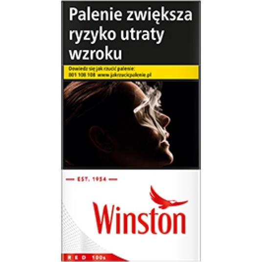 Pap. WINSTON Red 100 <25.50> !NOWA CENA! -zdjęcie numer 1
