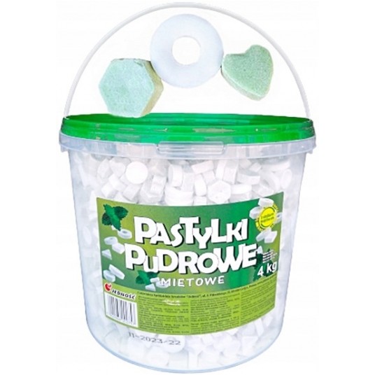 Pastylki Pudrowe Miętowe Jedność /4kg/ -zdjęcie numer 1