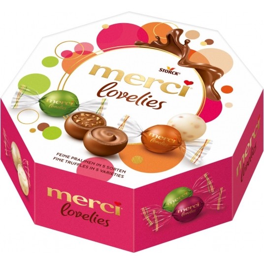 Praliny Merci Lovelies 185g Storck /7/ -zdjęcie numer 1