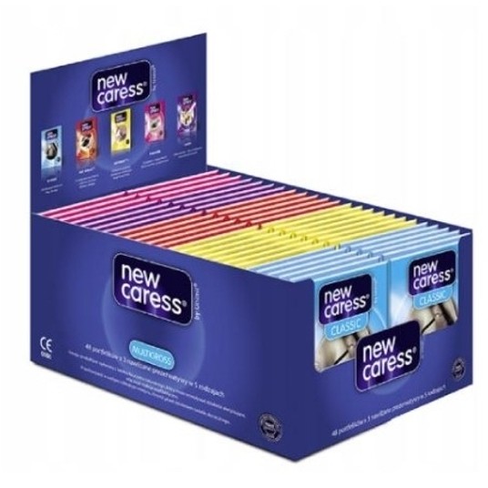 Prezerwatywy New Caress 3szt Unimil /48/ -zdjęcie numer 1