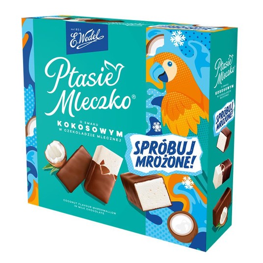 Ptasie Mleczko Kokosowe Wedel 340g -zdjęcie numer 1