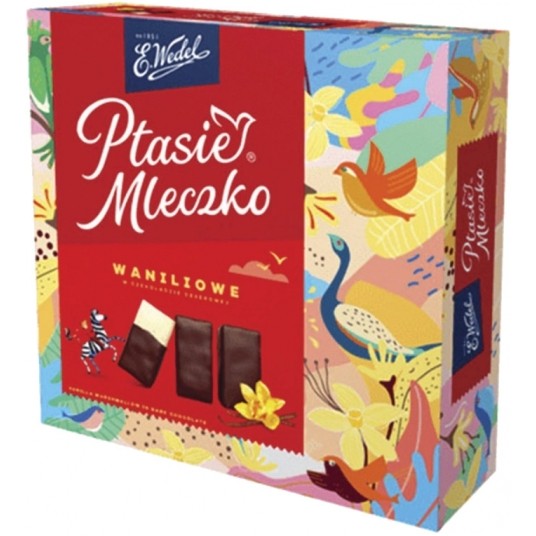 Ptasie Mleczko Waniliowe Wedel 340g /12/ -zdjęcie numer 1