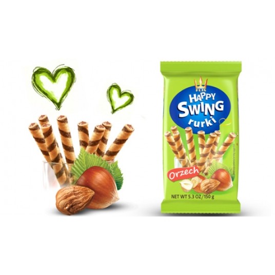 Rurka HAPPY SWING Orzechowa Flis 150g /16/ -zdjęcie numer 1