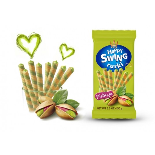 Rurka HAPPY SWING Pistacja Flis 150g /16/ -zdjęcie numer 1