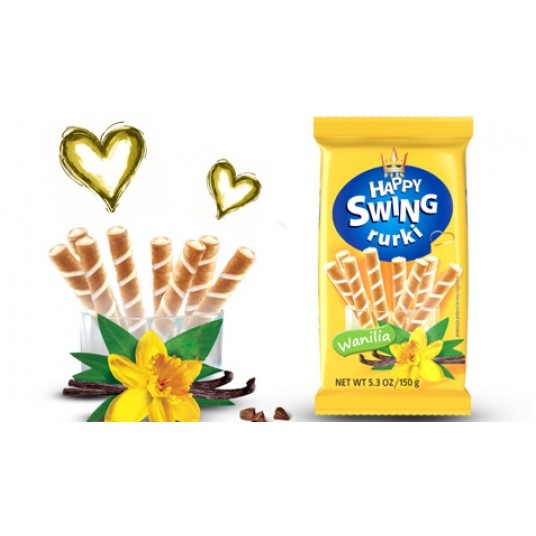 Rurka HAPPY SWING Waniliowa Flis 150g /16/ -zdjęcie numer 1