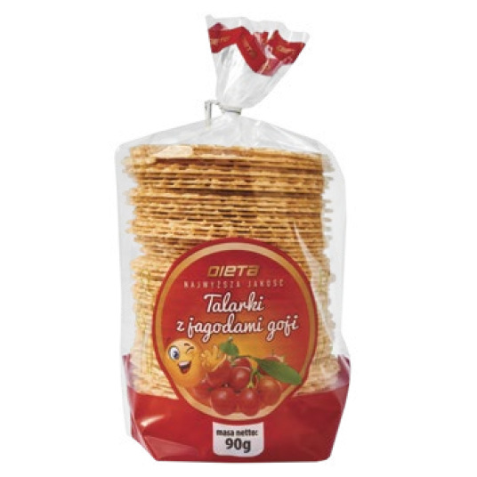Talarki z jagodami Goji 90g Dieta /15/ -zdjęcie numer 1
