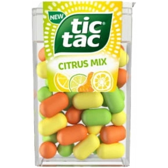 TIC TAC Citrus/Fruit Mix - 18g /24/ -zdjęcie numer 1