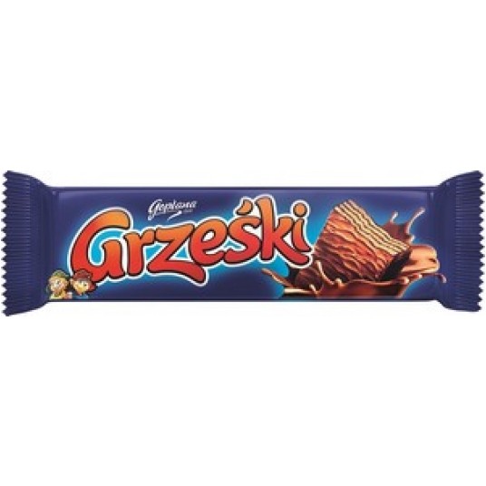 Wafel Grześki w czekoladzie 36g /36/ -zdjęcie numer 1