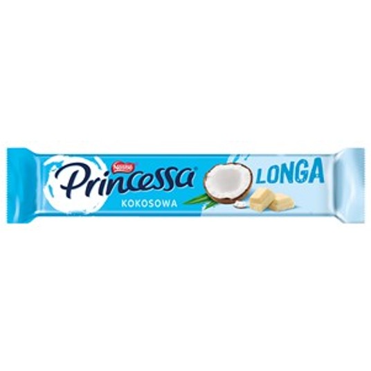 Wafel Princessa Longa Kokosowa 40g /30/ -zdjęcie numer 1