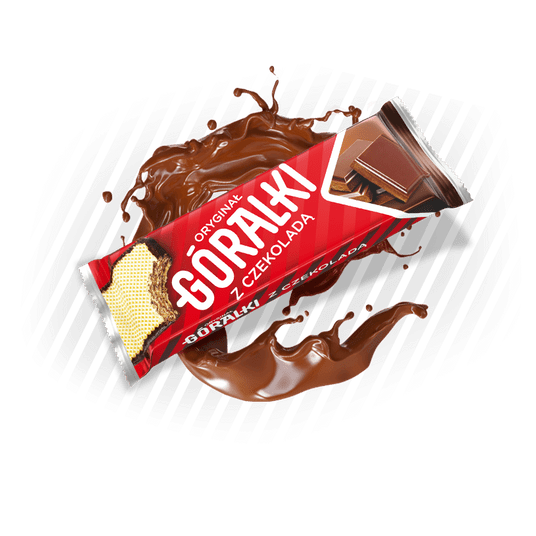 Wafle Góralki Czekoladowe 45g /36/ -zdjęcie numer 1