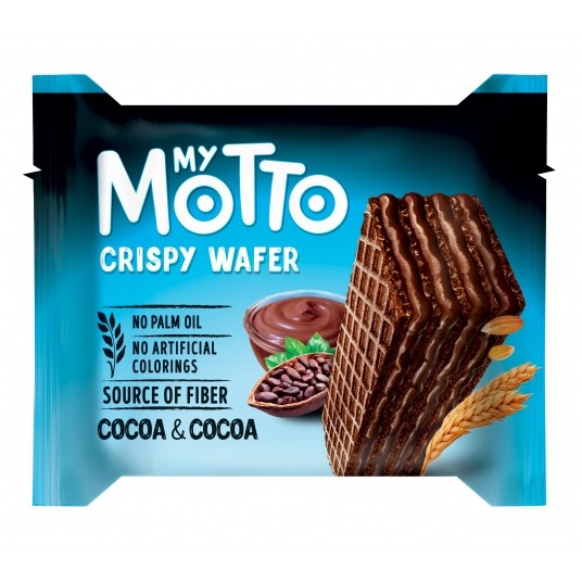 Wafle Kakaowe My Motto 30g /20/ -zdjęcie numer 1
