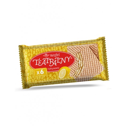 Wafle Teatralne Cytrynowe Kopernik 100g /24/ -zdjęcie numer 1