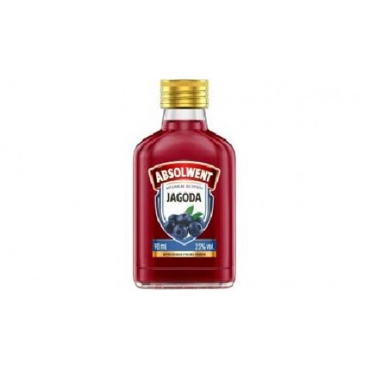 Wódka Absolwent Jagoda 23% 0.09L /12/ -zdjęcie numer 1