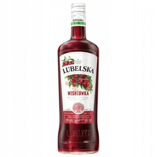 Wódka Lubelska Wiśnia 25% 0.5L /12/ -zdjęcie numer 1