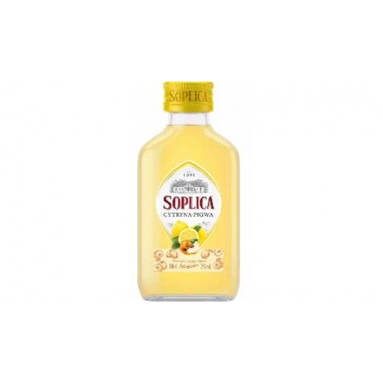 Wódka Soplica Cytryna-Pigwa 25% 0.09L /12/ -zdjęcie numer 1