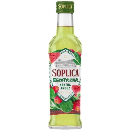 Wódka Soplica Kaktus Arbuz 21% 0.2L /24/ -zdjęcie numer 1