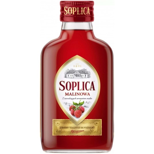 Wódka Soplica Malina 26% 0.09L /12/ -zdjęcie numer 1
