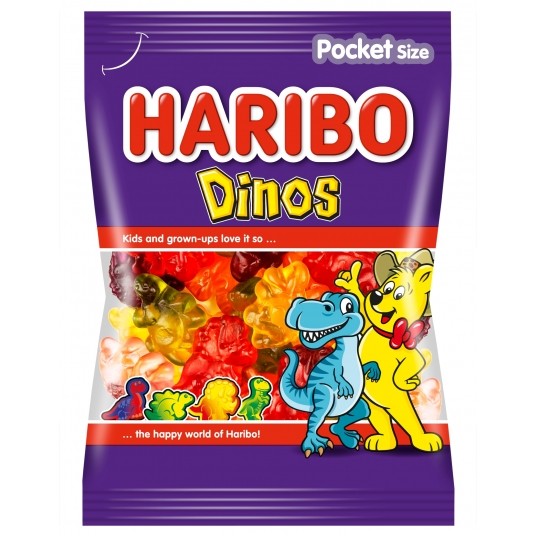 Żelki Haribo Dinos 100g -zdjęcie numer 1