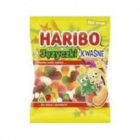 Żelki Haribo Kwaśne Języczki 85g /30/ -zdjęcie numer 1