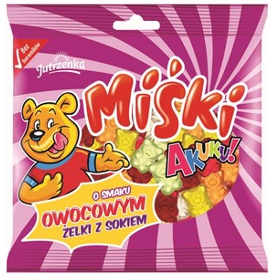 Żelki Miśki Jutrzenka 90g -zdjęcie numer 1
