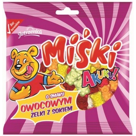 Żelki Miśki Jutrzenka 90g -zdjęcie numer 1