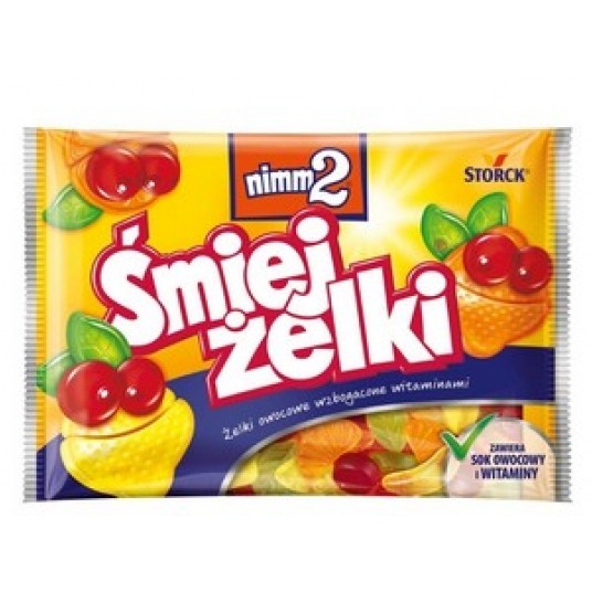 Żelki Nimm2 Śmiejżelki 100g /24/ -zdjęcie numer 1