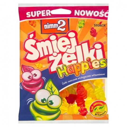 Żelki Nimm2 Śmiejżelki Happies 130g -zdjęcie numer 1