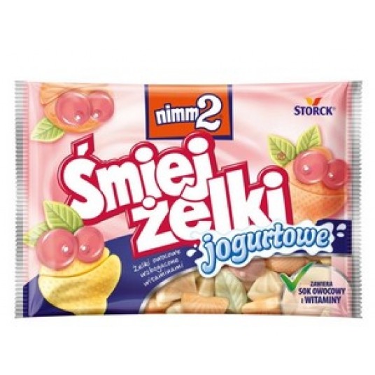 Żelki Nimm2 Śmiejżelki Jogurtowe 100g -zdjęcie numer 1