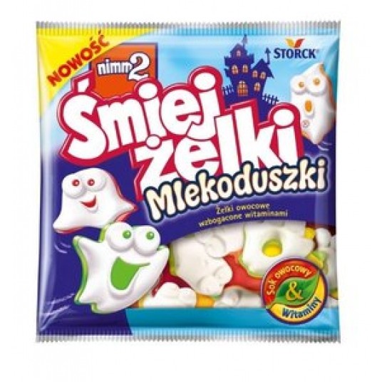 Żelki Nimm2 Śmiejżelki Mlekoduszki 90g -zdjęcie numer 1