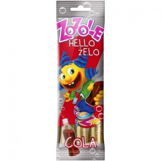 Żelki Zozole Paski Cola 75g /32/ -zdjęcie numer 1