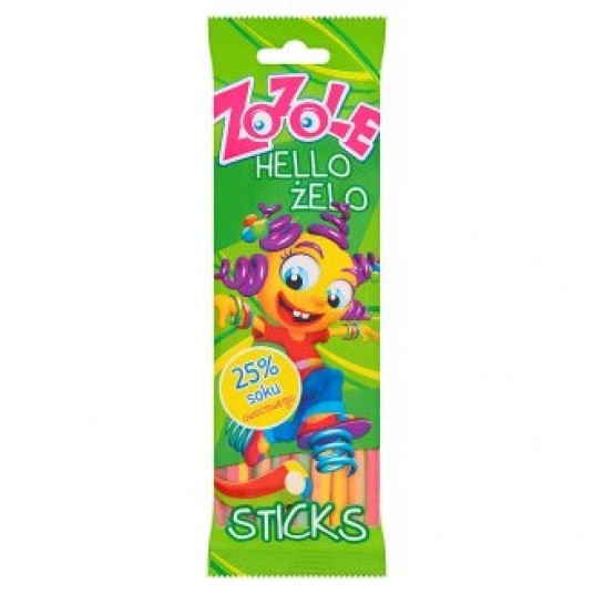 Żelki Zozole Sticks 75g -zdjęcie numer 1