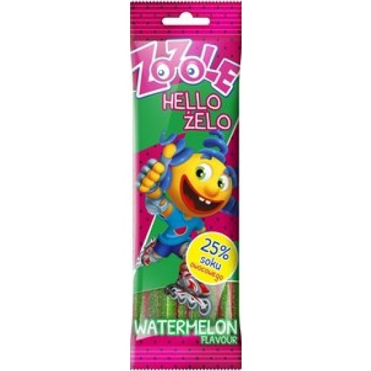 Żelki Zozole Watermelon 75g -zdjęcie numer 1