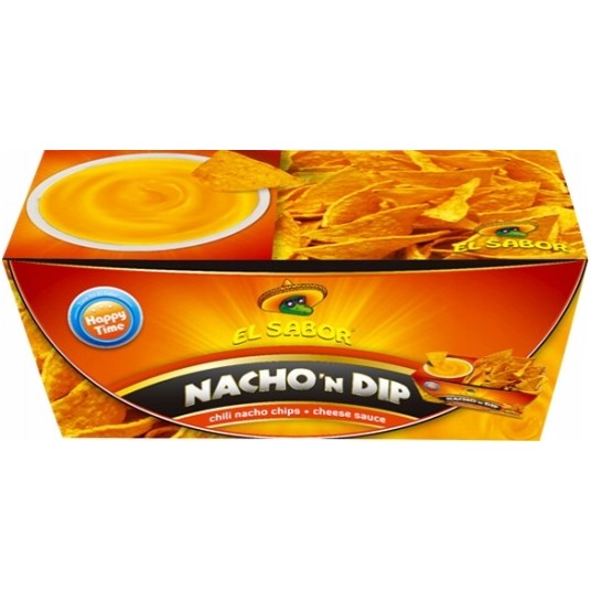 Zestaw Dip & Nacho Serowy 175g El Sabor /12/ -zdjęcie numer 1