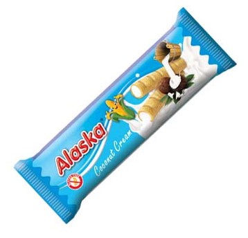 Alaska Rurki kukurydziane Kokosowe 18g /48/